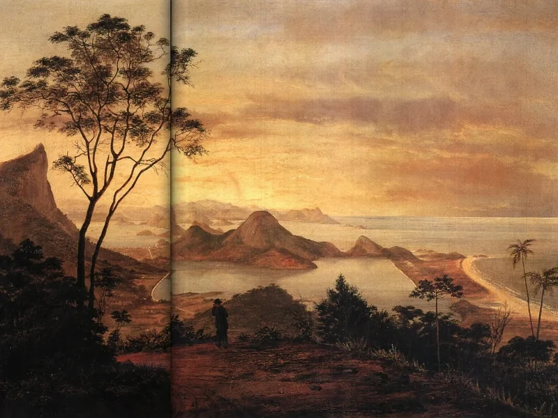 1824-Nicolau Antônio Facchinetti - Tavola dell'Imperatore a Vista Chinesea